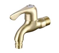 Rubinetto da esterno antiruggine e antigelo, Rubinetto for acqua da giardino esterno con leva in ottone 1/2" e valvola in ceramica