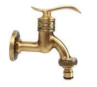 Rubinetto da esterno antiruggine e antigelo, Rubinetto for acqua da parete for esterni giardino, valvola di uscita 1/2 pollice for irrigazione in ottone