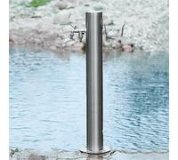 Rubinetto da esterno autoportante con rubinetto e pistola a spruzzo per irrigazione e sistema di irrigazione da giardino, perfetto per la cura del prato e la manutenzione delle piante