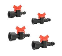 Rubinetto da giardino 1/2 3/4 femmina a 3/4" valvola for irrigazione tubo PE 16 mm 20 portagomma in miniatura gru 1 pz(1I2 to 1I2 hose)