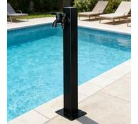 Rubinetto da Giardino con Uscita Acqua, idrante Verticale per Esterni, Colonna d'Acqua a Pavimento, Dispenser da Esterno per Cortile, Patio e intrattenimento all'aperto (Stile 1, a