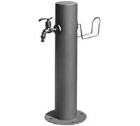 Rubinetto da giardino in acciaio inossidabile, Colonna d'acqua da giardino for esterni con spruzzo del rubinetto, acqua, lavaggio for irrigazione, 50-86 cm(Height 86cm/33.9in)
