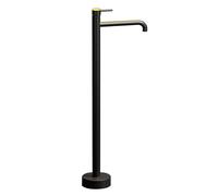 Rubinetto da giardino in rame per esterni con acqua calda e fredda integrata, colonna elegante ideale per ville, B&B e bagni