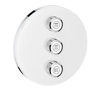 rubinetto da incasso triplo Grohe Grohtherm SmartControl per 3 utenze, bianco cromo - 29152LS0