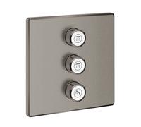 rubinetto da incasso triplo Grohe Grohtherm SmartControl per 3 utenze, grafite spazzolato - 29127AL0