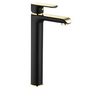 Rubinetto Da Lavabo Rea Bloom Black Gold High