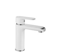 Rubinetto Da Lavabo Rea Bloom White Chrom Low