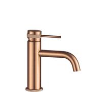 Rubinetto Da Lavabo Rea Lungo Grip Brush Copper Low