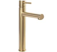 Rubinetto Da Lavabo Rea Tess Brush Gold High