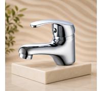 Rubinetto da moderno da bagno miscelatore satinato monocomando moderno x lavabo