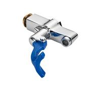 Rubinetto da parete con rubinetto per acqua potabile per installazione | Meccanismo push-and-flow per erogazione dell'acqua igienica e senza contatto. Montaggio a parete compatto per aree di