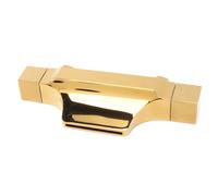 Rubinetto da parete in rame con cascata oro | Beccuccio nascosto