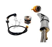 Rubinetto da parrucchiere monocomando con nebulizzatore