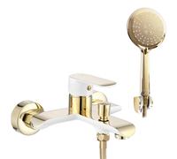 Rubinetto Da Vasca Rea Bloom White Gold