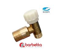 RUBINETTO D'ARRESTO 3/8" x 1/2" ANDROMEDA/CRUX RICAMBIO BAMPI CRIAND20