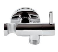 RUBINETTO D'ARRESTO MINIMAL CON SUPPORTO DOCCIA Cromo REMER
