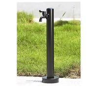 Rubinetto decorativo autoportante con rubinetto, elegante supporto per tubo flessibile per giardino e decorazione esterna