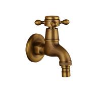 Rubinetto decorativo for esterni da giardino, rubinetto for lavatrice, piccolo solo for acqua fredda, miscelatore for vasca bagno(Short One)