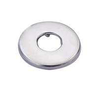 Rubinetto decorativo in acciaio inox diviso rotondo rosetta piastra parete flangia divisa per cucina bagno