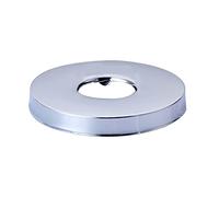Rubinetto decorativo in acciaio inox diviso rotondo rosetta piastra parete flangia divisa per cucina bagno
