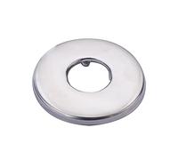 Rubinetto decorativo in acciaio inox diviso rotondo rosetta piastra parete flangia divisa per cucina bagno