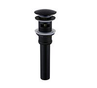 Rubinetto del bacino rubinetto nero rubinetto del lavandino rubinetto rubinetto singolo foro singolo rubinetto in oro rubinetto bacino deck vintage lavaggio caldo miscelatore a freddo(With overflow)