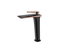 Rubinetto del Bagno, Rubinetto per lavabo monoforo Miscelatore monocomando per lavabo Alto Rubinetto per lavabo Acqua Calda e Fredda Aeratore per Bagno Rubinetto per lavabo in Nave Rubinetto per
