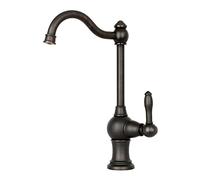 Rubinetto del filtro dell'acqua da cucina in bronzo lucidato ad olio rubinetto dell'acqua potabile senza piombo solo per acqua fredda o calda si adatta alla maggior parte delle unità ad osmosi inversa o del sistema di filtrazione dell'acqua in gap non d'aria - bronzo lucidato ad olio