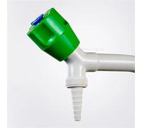 Rubinetto del gas da laboratorio - Rame puro, a doppia bocca, verticale, angolo retto di 90 gradi, tipo G1/2, for laboratori e ospedali(XSD-2204)