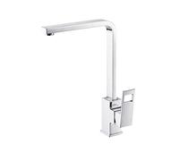 Rubinetto del lavello da Cucina, Rubinetto da Cucina a Manico Singolo per lavello da Cucina, Moderno aeratore di rubinetti da Cucina a Foro Singolo, moxer per Esterni per Acqua Calda e Fredda a 360