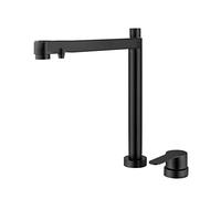 Rubinetto del lavello della cucina, Lavello in acciaio inossidabile Rubinetto pieghevole con sollevamento nascosto invisibile purificazione dell'acqua Tre in caldo e freddo(1)