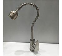Rubinetto della Cucina Miscelatore Universale per Acqua Calda E Fredda Rubinetto Rotante Valvola Miscelatrice per Lavastoviglie in Acciaio Inossidabile 304,Q