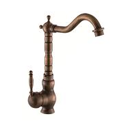 Rubinetto Della Cucina Rubinetto Finitura Bronzo Lavello In Ottone Rubinetti In Ottone Massiccio Maniglia Singola Miscelatore Acqua Rubinetto Della Cucina Piccolo Regalo