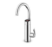 Rubinetto dell'acqua calda istantaneo, scaldabagno istantaneo da 3000 W, rubinetto elettrico veloce, rubinetto elettrico girevole a 360°, materiale resistente alle alte temperature, con display a LED