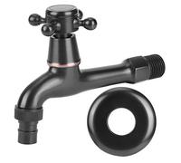 Rubinetto dell'acqua, G1/2, Rubinetti lavabo bagno commerciali Accessori e sanitari bagno "Rubinetto a Muro in Ottone Antico Lavatrice Singolo Rubinetto Acqua Fredda Tubinetto