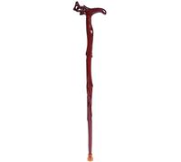 Rubinetto di canna in legno di palissandro palle di vecchie donazioni a piedi bastoncini di legno per uomini e donne