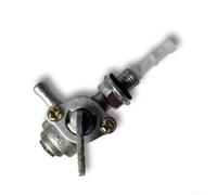 Rubinetto di controllo del carburante per applicazioni generatore con elemento filtrante e porta di collegamento del tubo del carburante sinistro da 6 mm