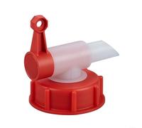 Rubinetto di precisione DIN51/DIN61 per taniche da 5-30 l, valvola da 18,9 mm per il riempimento e il dosaggio di liquidi, stabile con chiusura ermetica, facile montaggio per giardino (1 pezzo DN51)