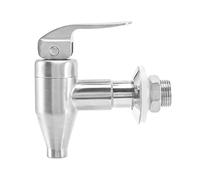 Rubinetto di ricambio per distributore di bevande, finitura in acciaio, rubinetto di ricambio per erogatore d'acqua, adatto e altri filtri a gravità come