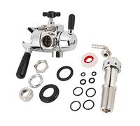 Rubinetto di riempimento per bottiglia di birra in acciaio inossidabile Accessori per riempimento di rubinetti di birra schiumogeni (Calibro 38mm)