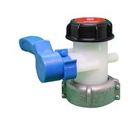 Rubinetto di uscita da 75 mm per valvola di scarico del serbatoio IBC, valvola di arresto resistente alla corrosione agli alcali agli acidi ad alta resistenza meccanica facile apertura riutilizzabile