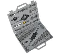 Rubinetto & Die Set 45pc Split Muore Metrico - Sealey AK303 Nuovo