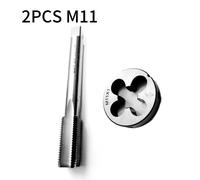 Rubinetto Die Tool 111mm 2pz/set Silver Kit Kit Acciaio Alta N