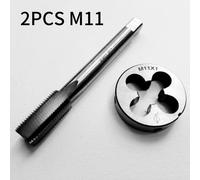 Rubinetto Die Tool Acciaio Alta Velocità M11 x 1mm Rubinetto Filettatura Metric