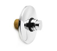 Rubinetto Doccia a Incasso temporizzato, con azionamento a Pulsante in Ottone Cromato, Durata 15/25 Secondi