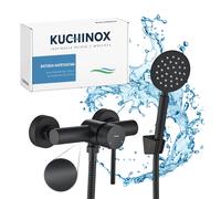 Kuchinox Noia rubinetto per doccia a parete nero BNK_741D