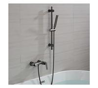 Rubinetto doccia, Miscelatore monocomando for bagno, rubinetti for dorati, set doccia for, grigio canna di fucile(Gun Grey)