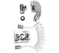 Rubinetto Doccia Set Lavabo Attacco Bagno Spray Rubinetto Sovralimentato