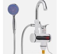 RUBINETTO Elettrico CALDAIA 3000W Riscaldatore DOCCETTA Miscelatore ACQUA CALDA