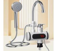 Rubinetto Elettrico Caldaia 300W Riscaldatore Doccetta Miscelatore Acqua Calda